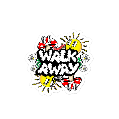 The Decentralized Album Walk Away Sticker!